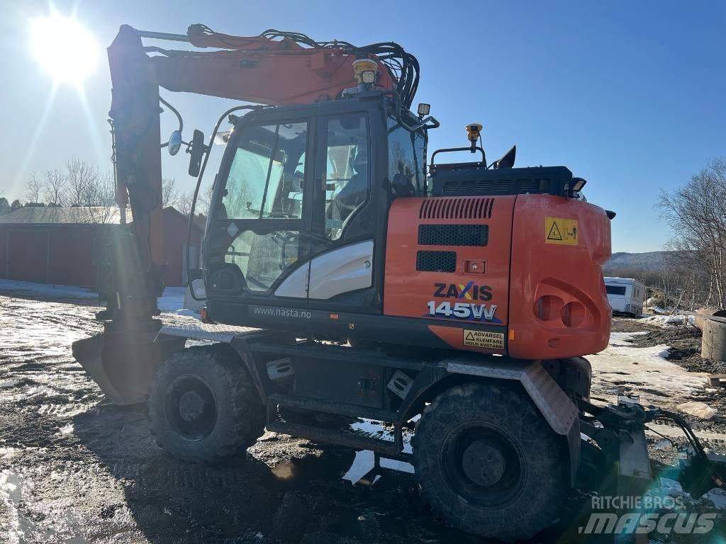 Hitachi ZX145WT-6 Gumikerekes kotrók