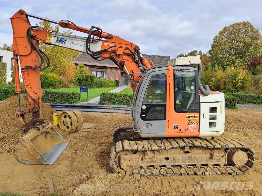 Hitachi ZX135US Lánctalpas kotrók