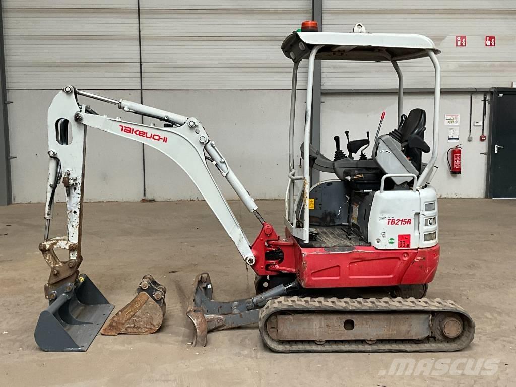 Takeuchi TB 215 R Mini kotrók < 7t