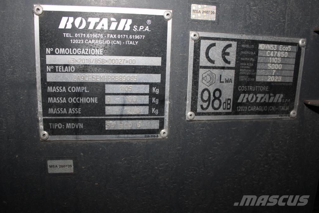 Rotair MDVN 53 Kompresszorok