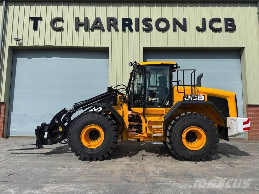 JCB 457 HT Gumikerekes homlokrakodók