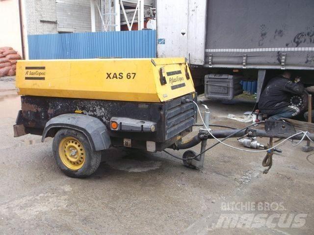Atlas Copco XAS 67 Kompresszorok