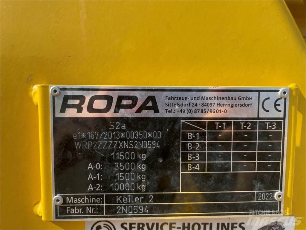 Ropa KEILER 2 Burgonya kombájnok és kiszedők
