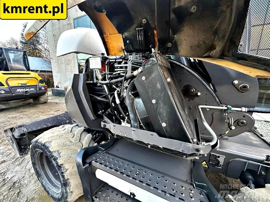 Mecalac 9 MWR Gumikerekes kotrók