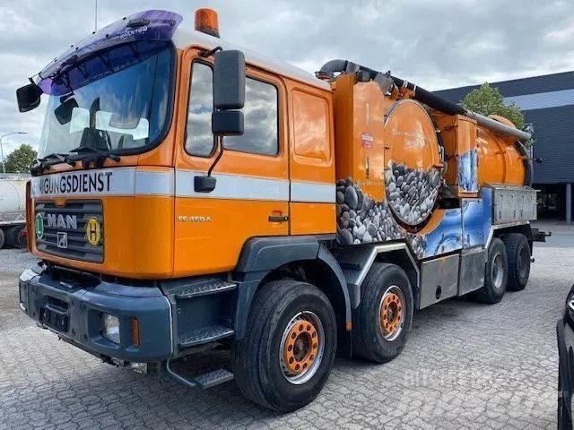 MAN 41.464 8x4 Vákuum teherautok