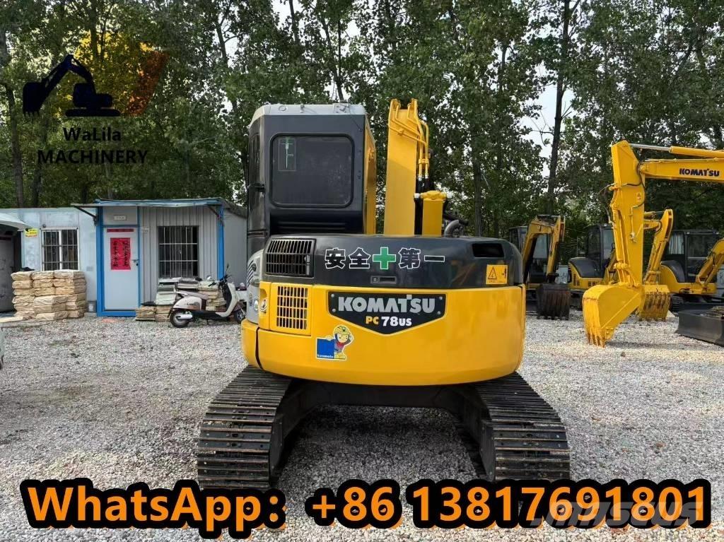 Komatsu PC 78 MR Mini kotrók < 7t