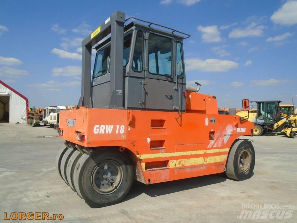 Hamm GRW 18 Pneumatikus kerekes hengerek