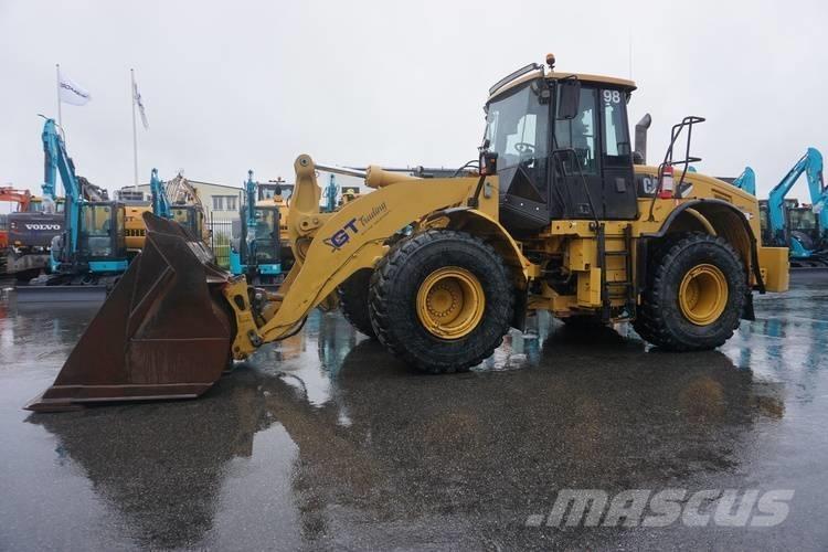 CAT 950 H Gumikerekes homlokrakodók