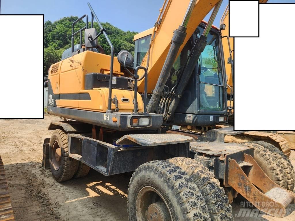 Hyundai HW145 Gumikerekes kotrók