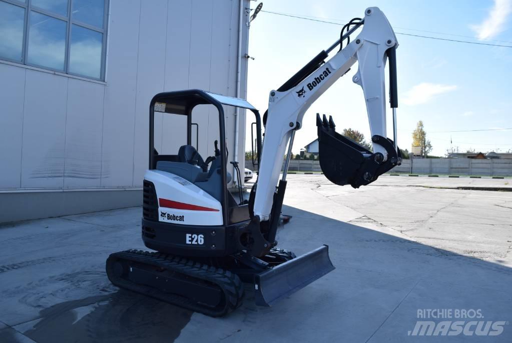 Bobcat E 26 Mini kotrók < 7t