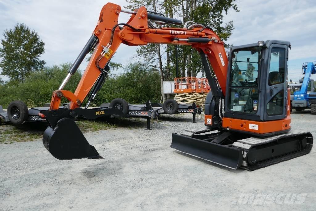 Hitachi ZX55UR-5B Mini kotrók < 7t