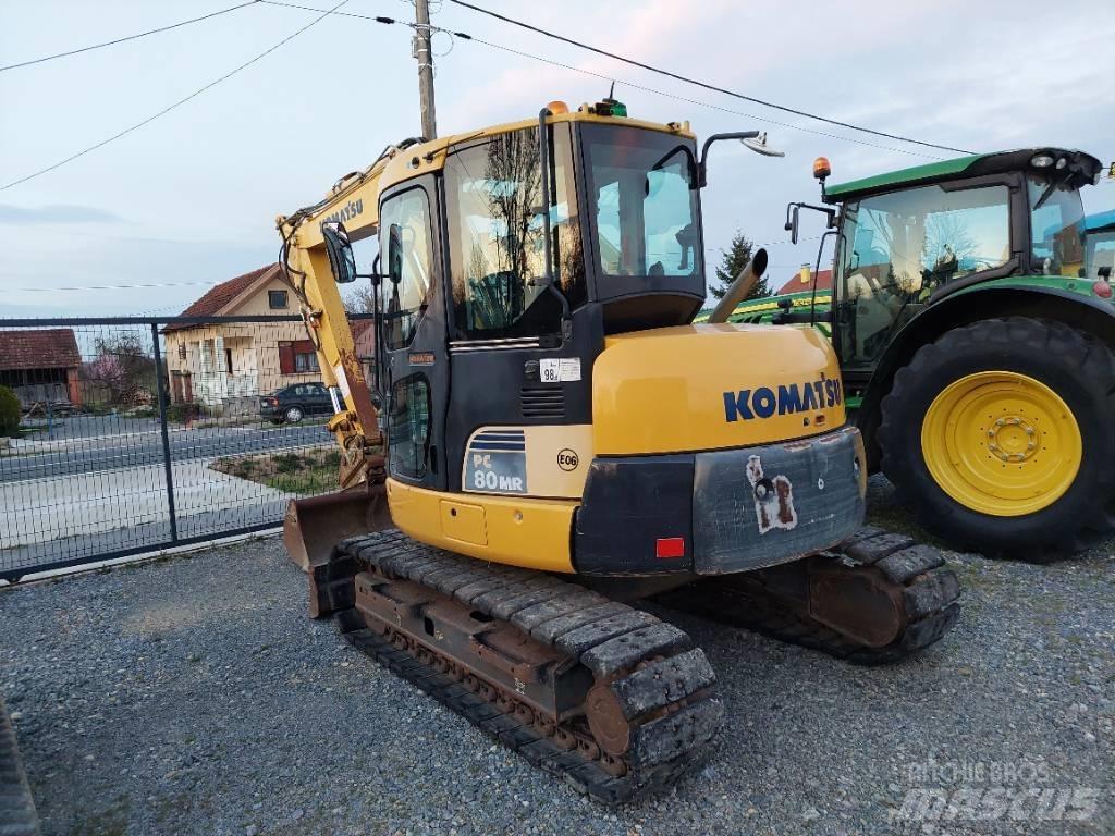 Komatsu PC 80 MR Közepes (midi) kotrók 7 t - 12 t