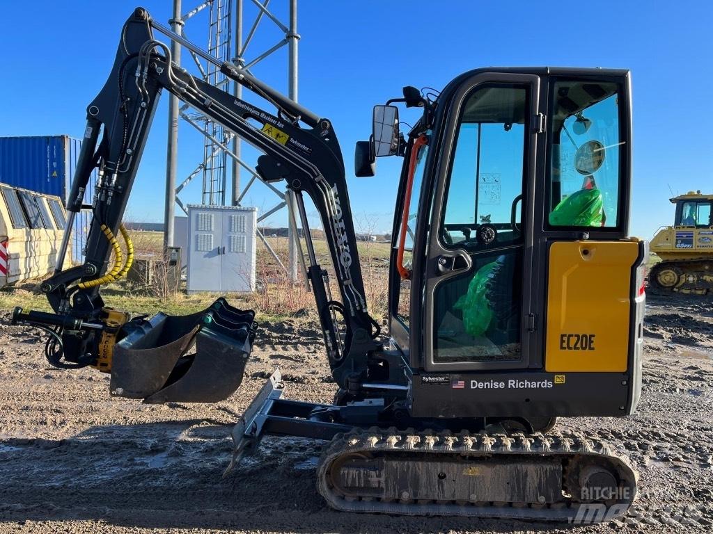 Volvo EC 20 E Mini kotrók < 7t
