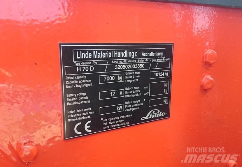 Linde H 70 D Dízel targoncák