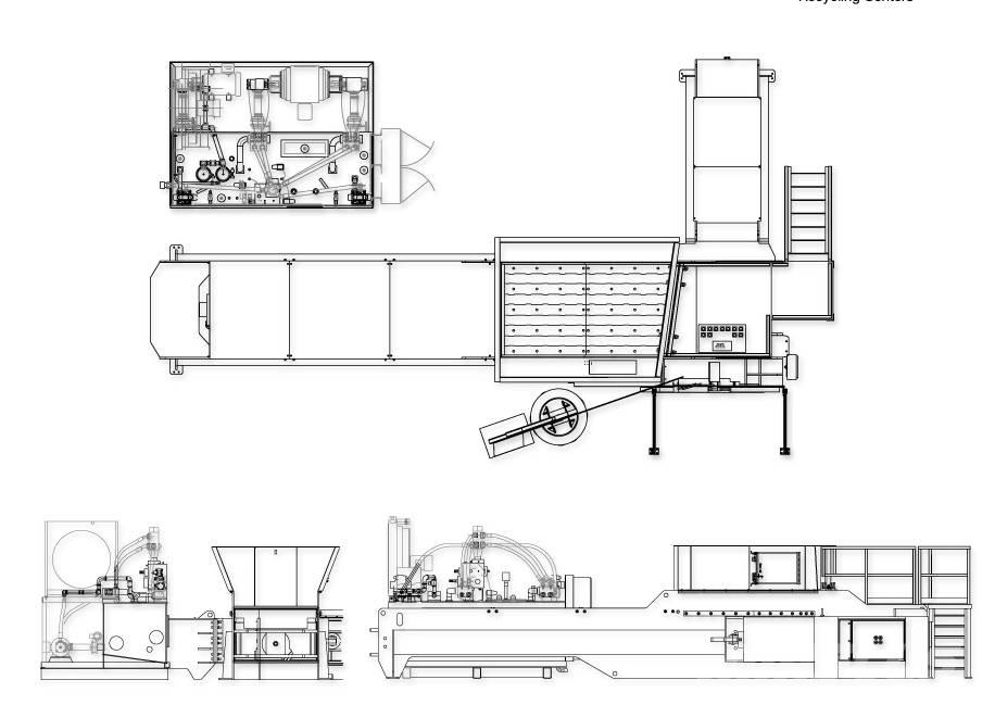 Harris 150S-4-12/9 Ipari hulladéktömörítők
