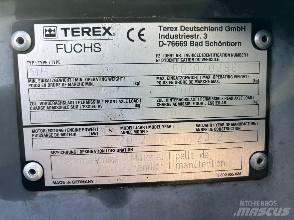 Fuchs MHL 335 Hulladékkezelő gépek