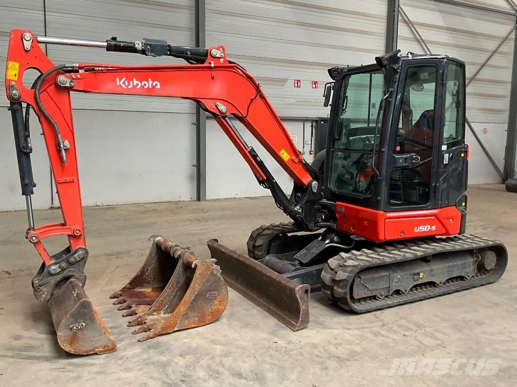 Kubota U 50-5 Mini kotrók < 7t