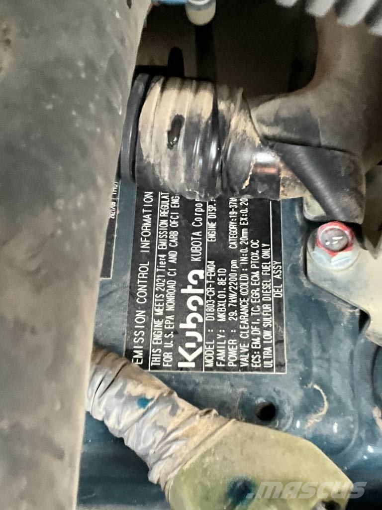 Kubota U 50-5 Mini kotrók < 7t