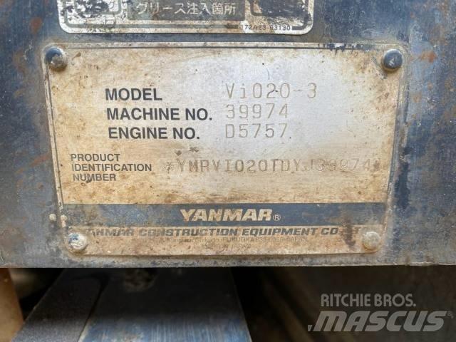 Yanmar VIO20-3 Mini kotrók < 7t