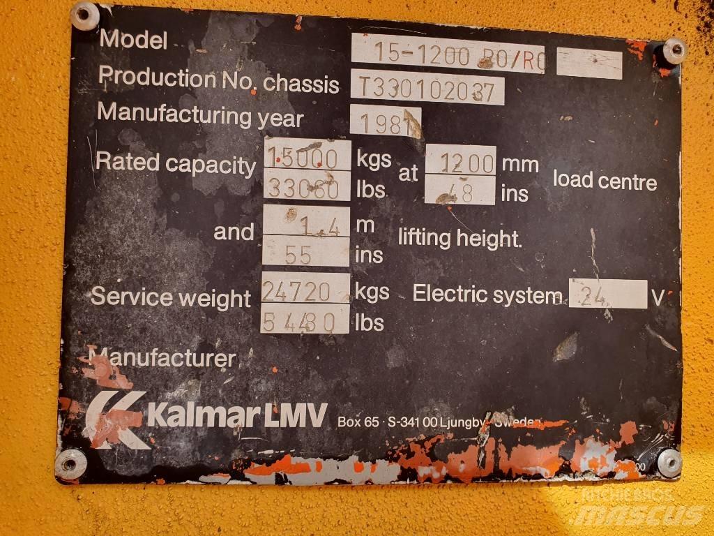 Kalmar 15-1200 Dízel targoncák