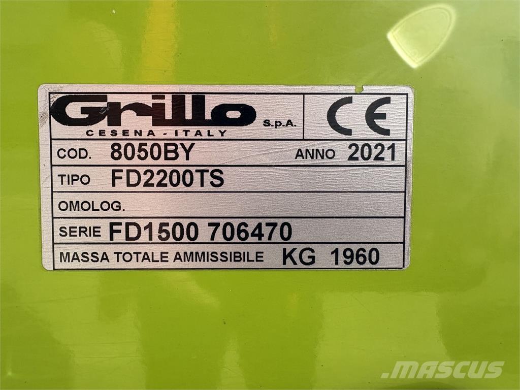 Grillo FD2200TS Ráülős fűnyírók
