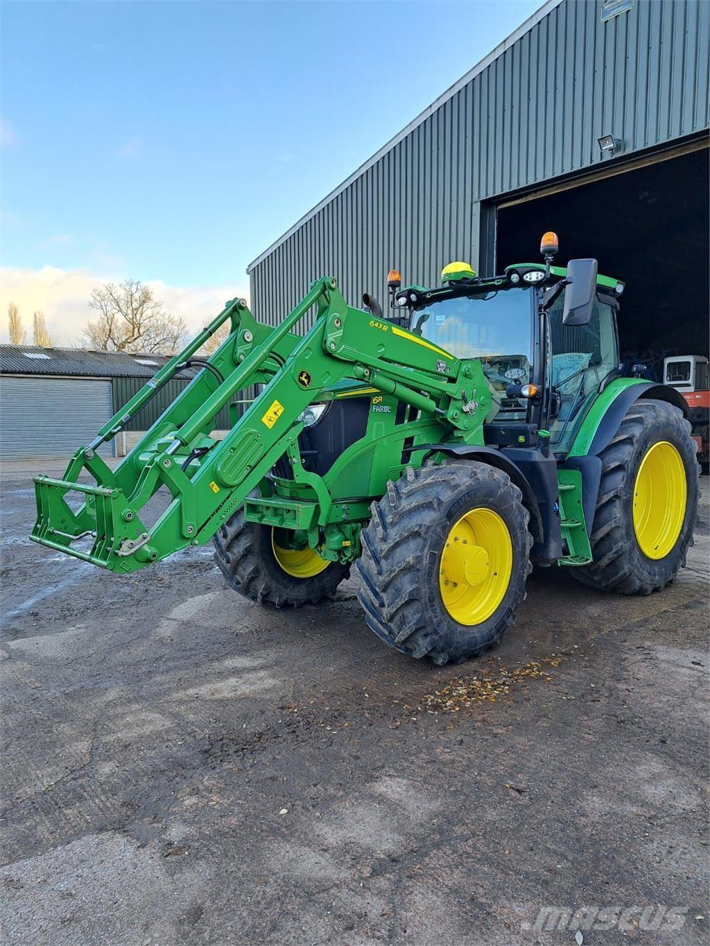 John Deere 6R 155 Traktorok