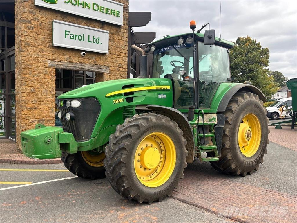 John Deere 7830 Traktorok