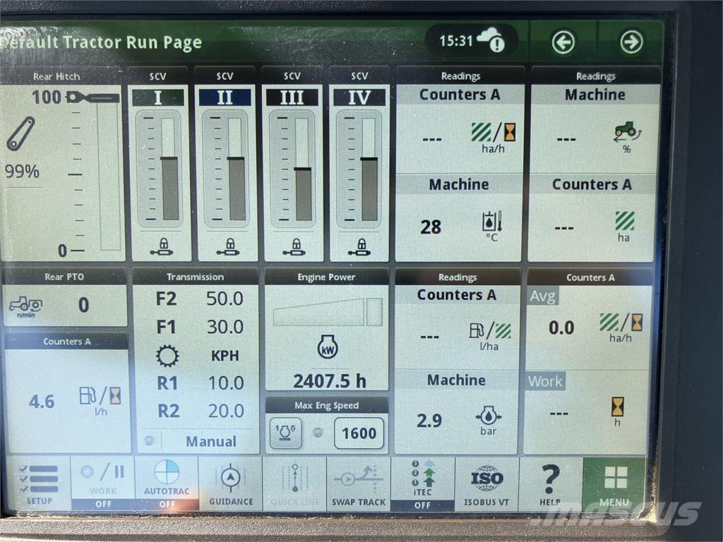 John Deere 7R 310 Traktorok