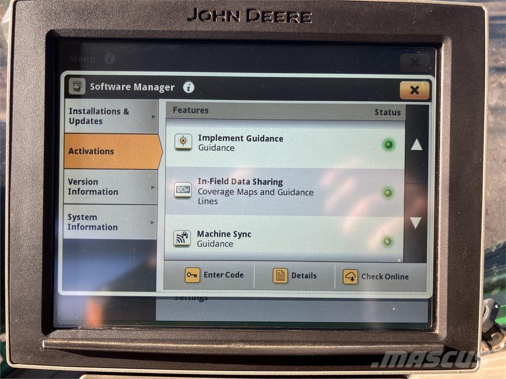 John Deere 7R 330 Traktorok