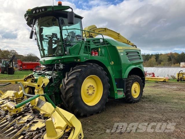 John Deere 8400i Önjáró szecskázók