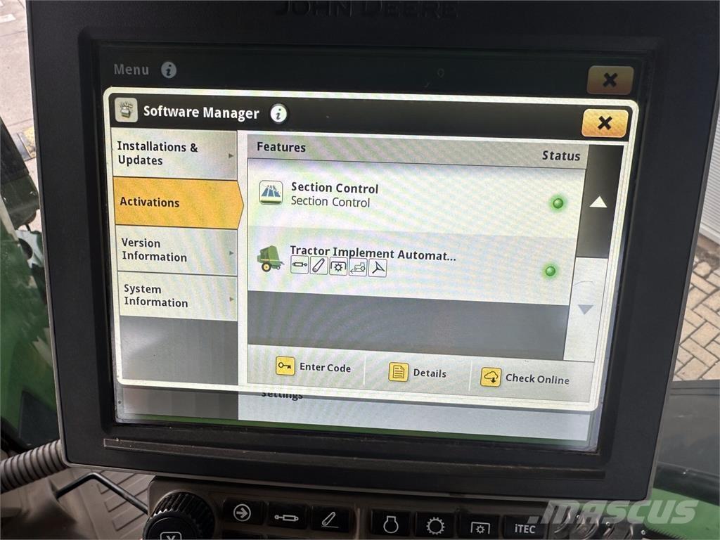 John Deere 8R 370 Traktorok