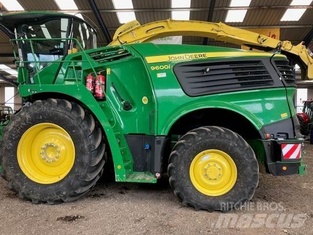 John Deere 9600 Önjáró szecskázók