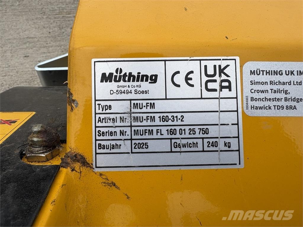 Muthing MU-FM160 Vontatott pázsitnyírók
