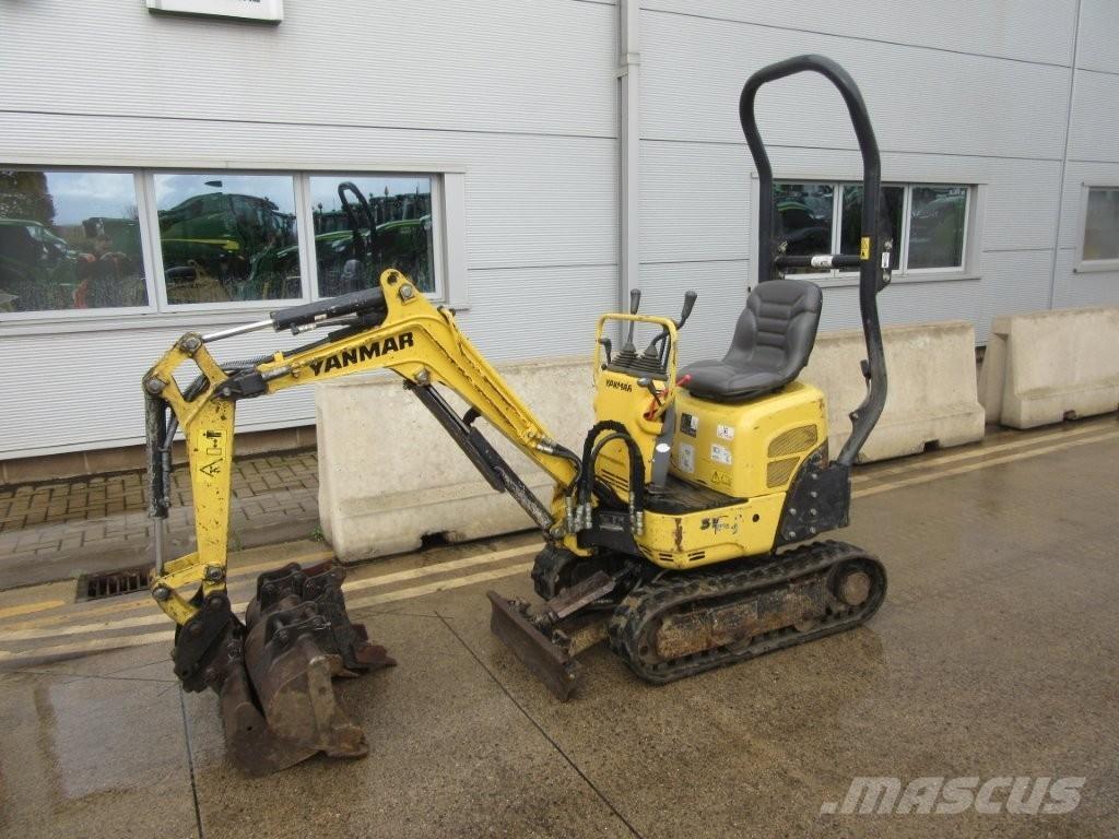 Yanmar SV08 Lánctalpas kotrók