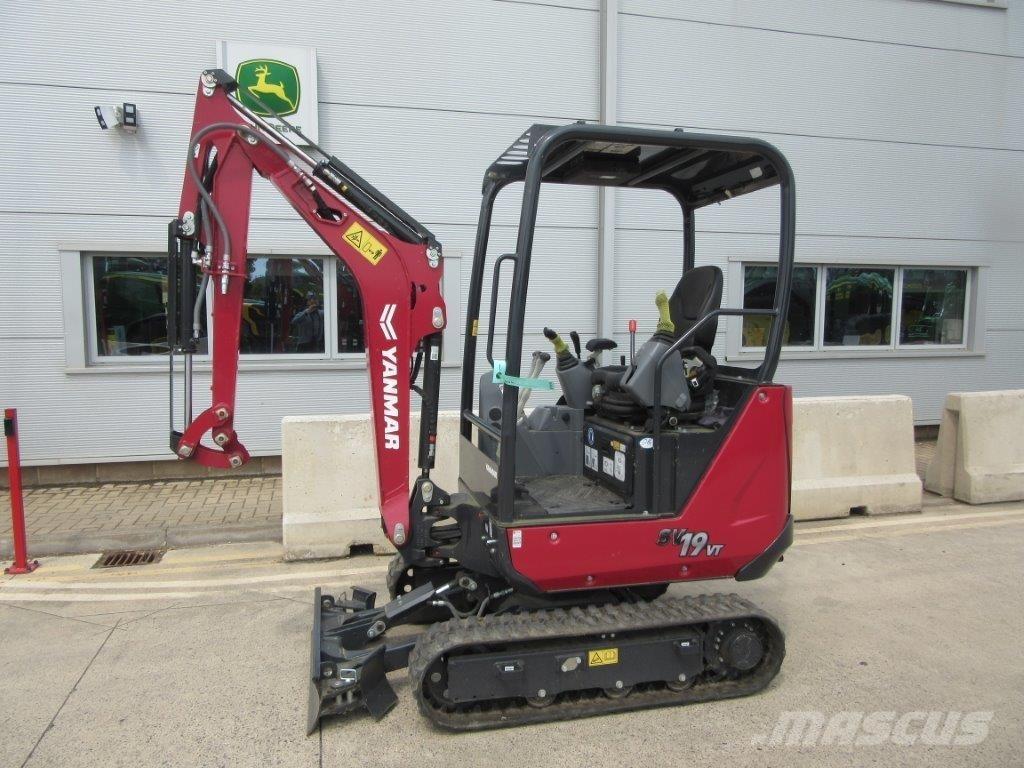 Yanmar SV19VT Lánctalpas kotrók