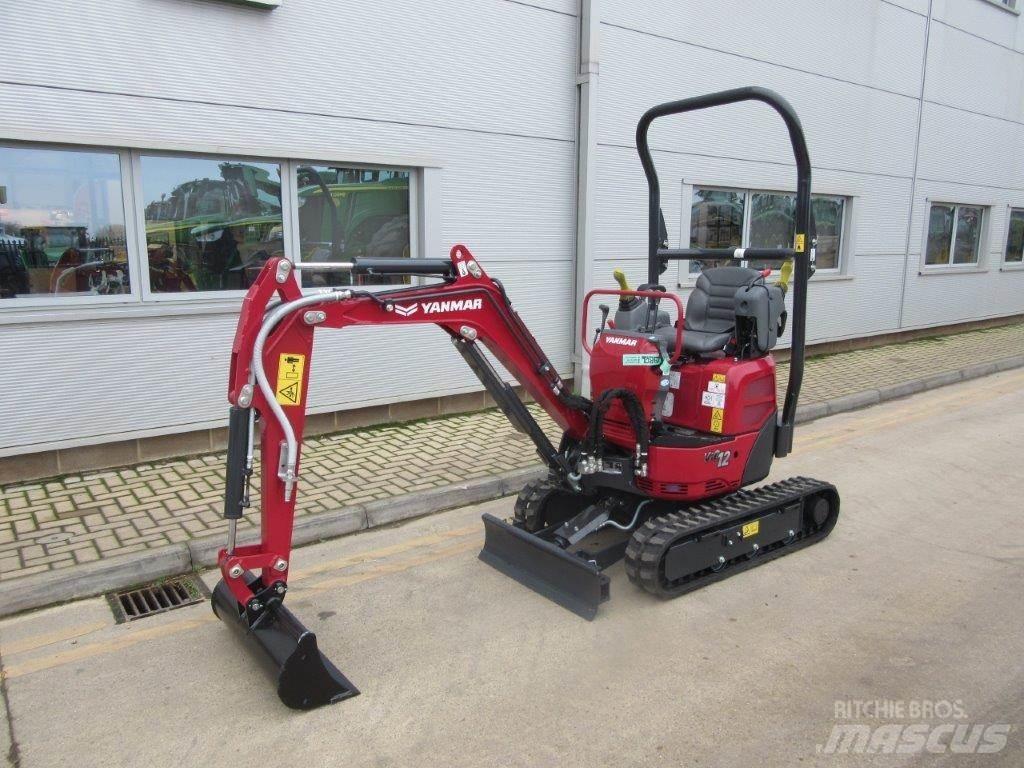 Yanmar VIO12 Lánctalpas kotrók