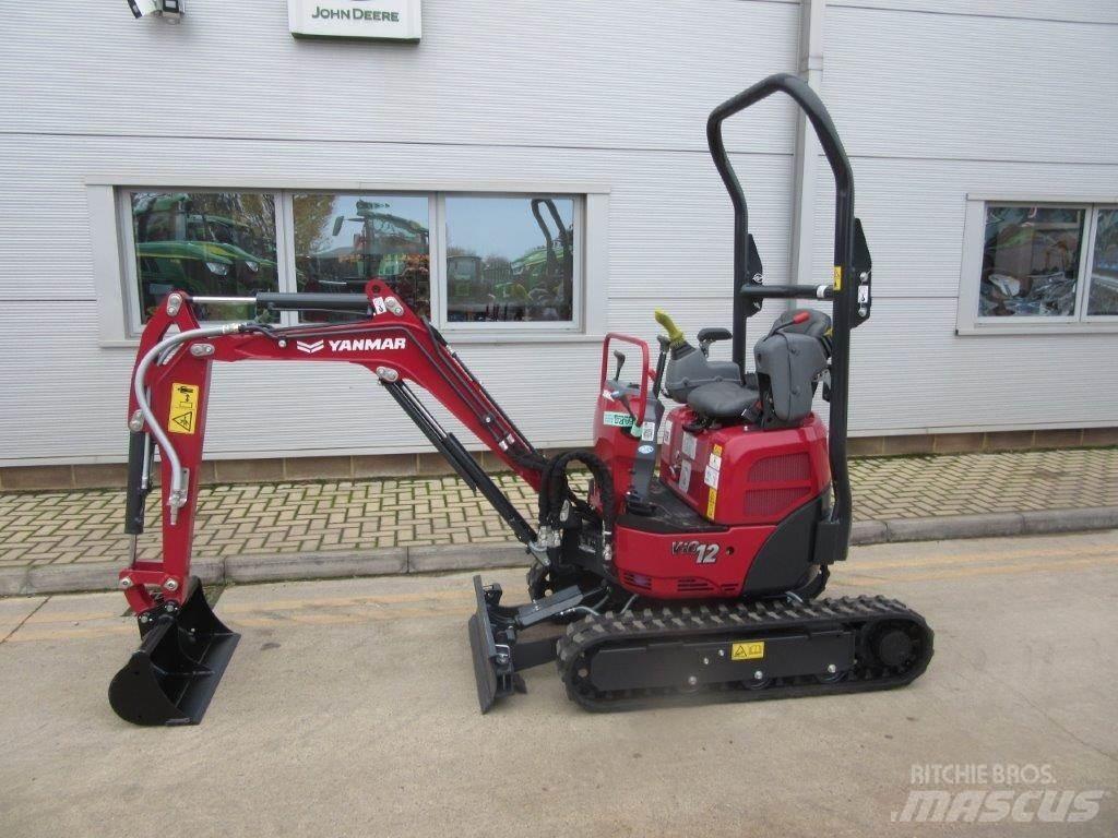 Yanmar VIO12 Lánctalpas kotrók