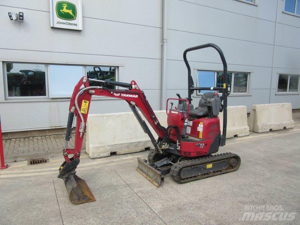 Yanmar VIO12 Lánctalpas kotrók