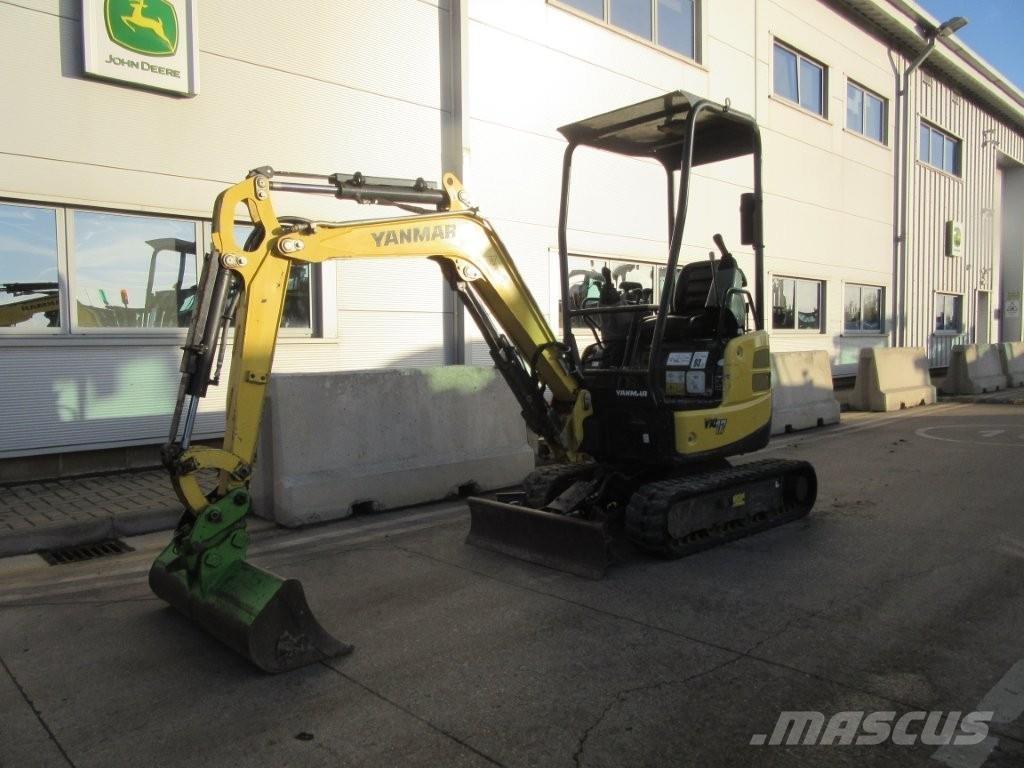 Yanmar ViO17 Lánctalpas kotrók