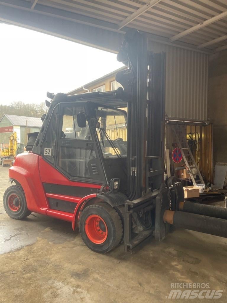 Linde H 80 T 900 Gázüzemű targoncák