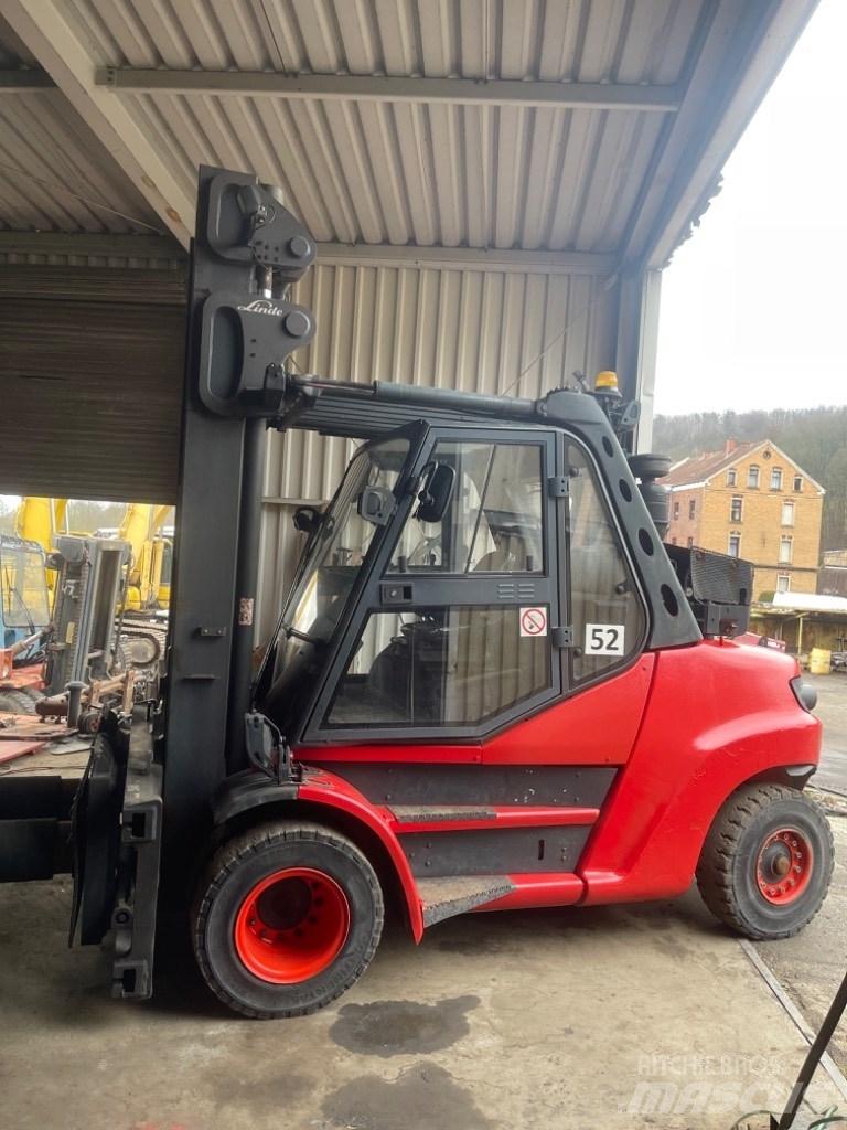 Linde H 80 T 900 Gázüzemű targoncák