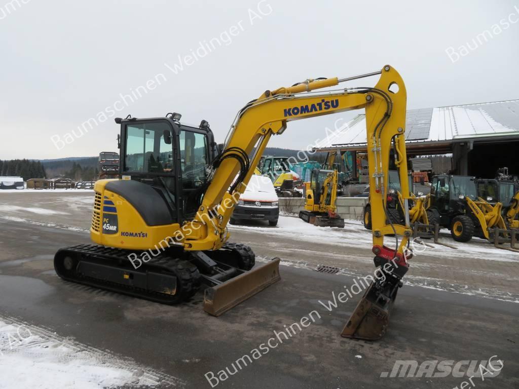 Komatsu PC 45 MR-5 Mini kotrók < 7t