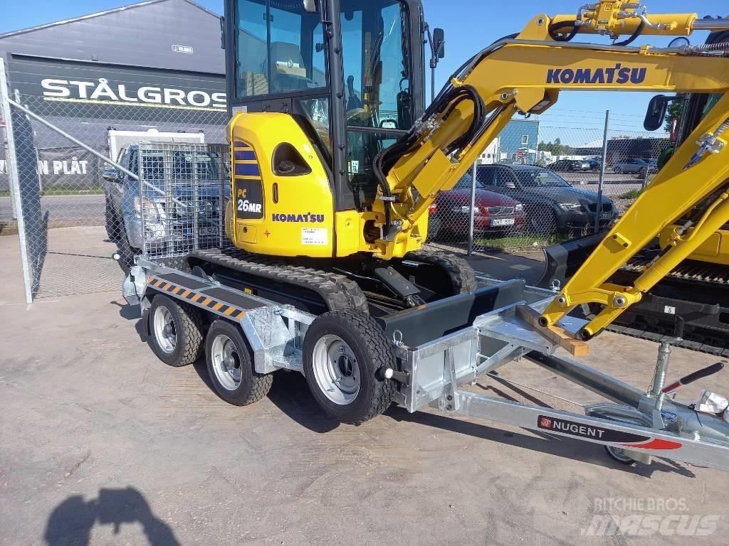 Komatsu PC26MR-5 Mini kotrók < 7t