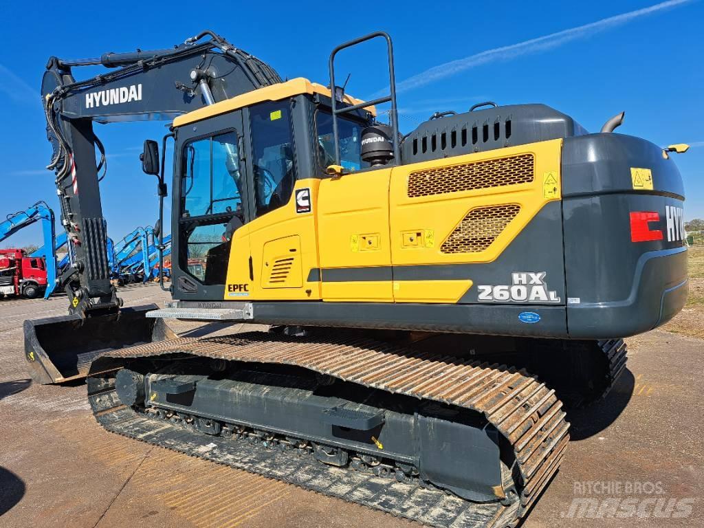 Hyundai HX260AL Lánctalpas kotrók