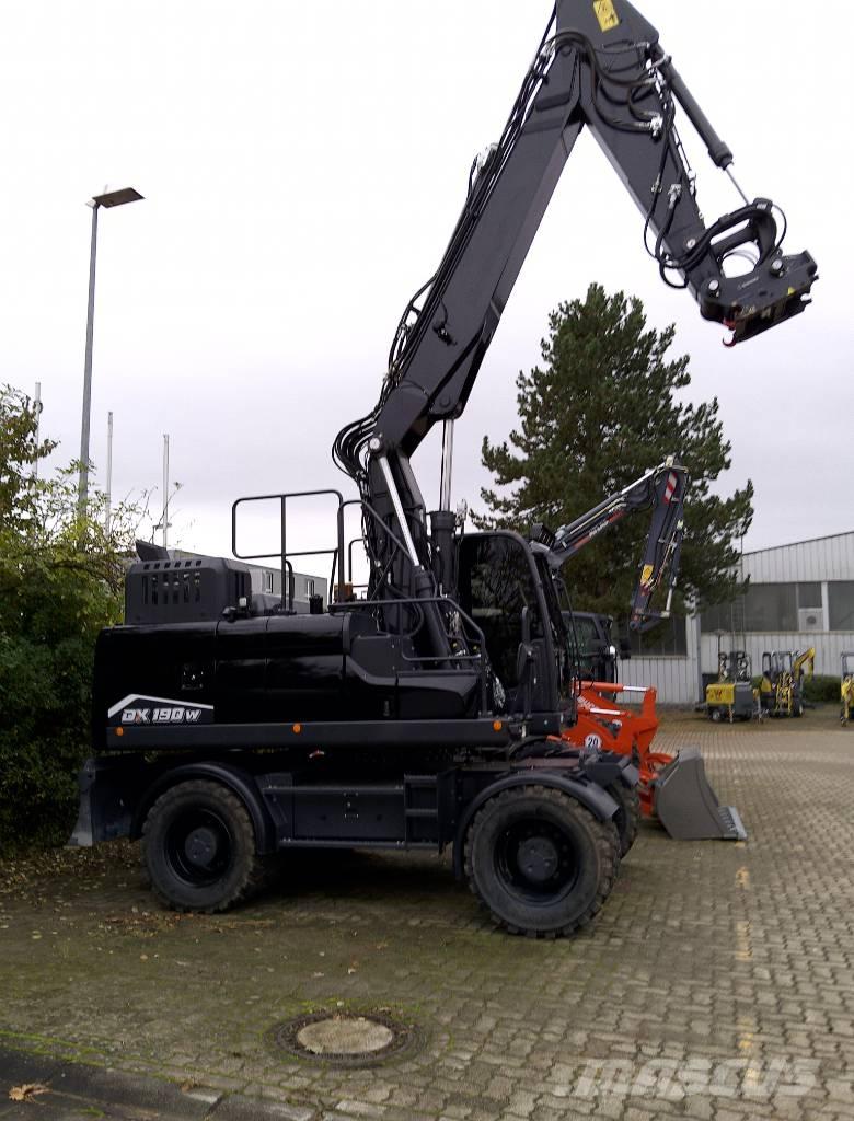 Doosan DX 190W-7 Gumikerekes kotrók