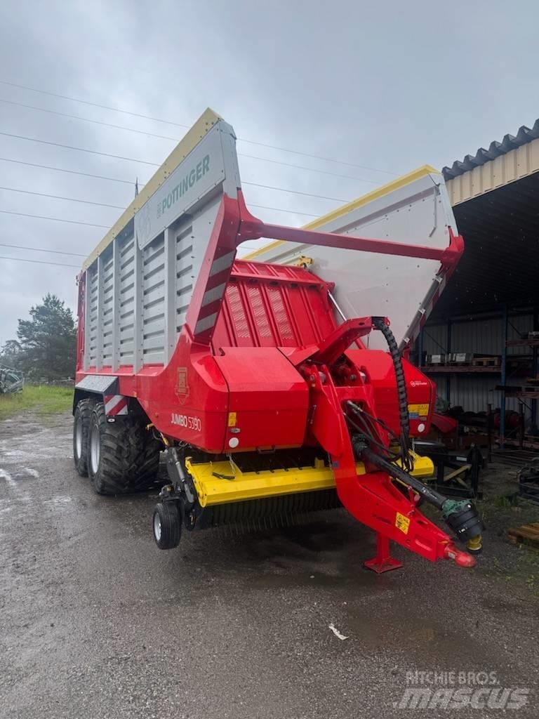 Pöttinger Jumbo 5390 Önrakodó pótkocsik