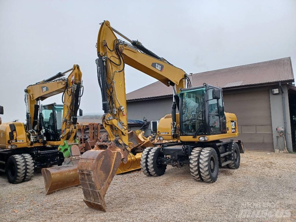 CAT 313 D Gumikerekes kotrók