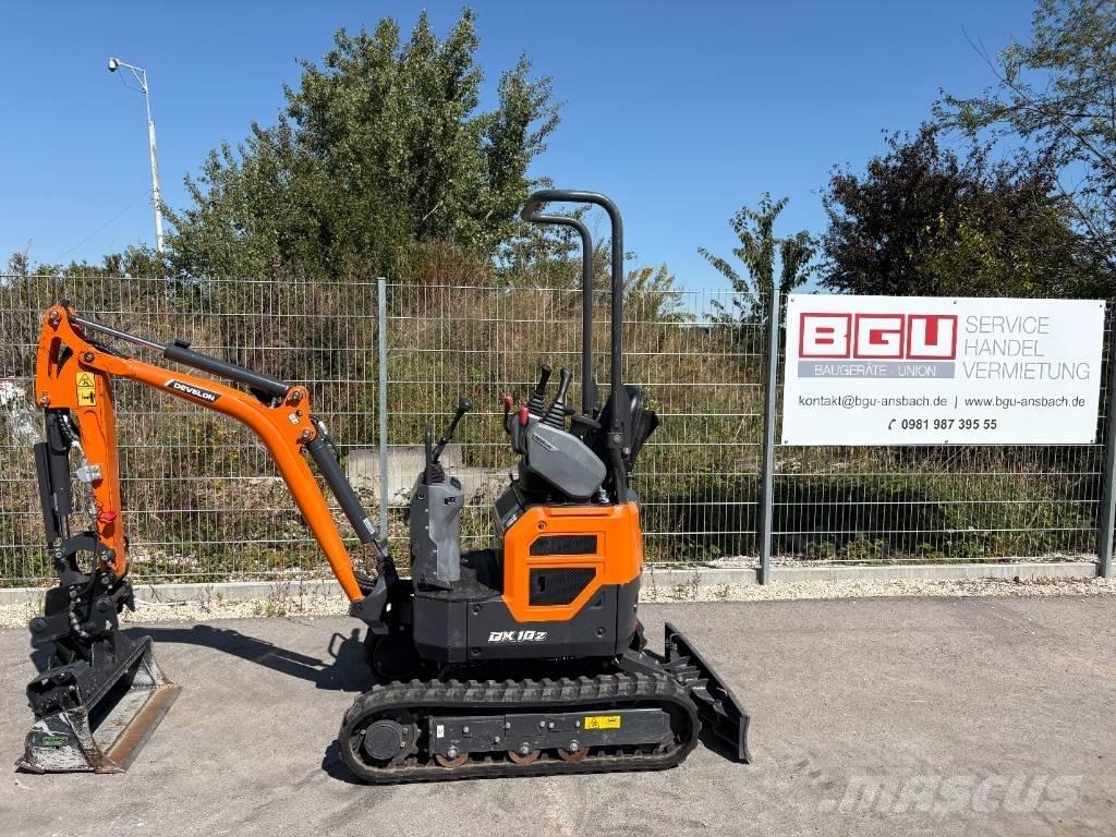 Develon DX 10 Z-7 Mini kotrók < 7t