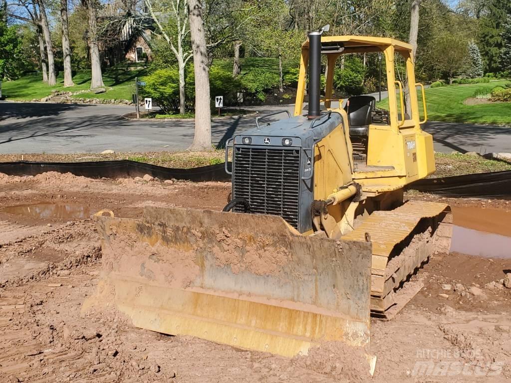 John Deere 700HLT lánctalpas dózerek