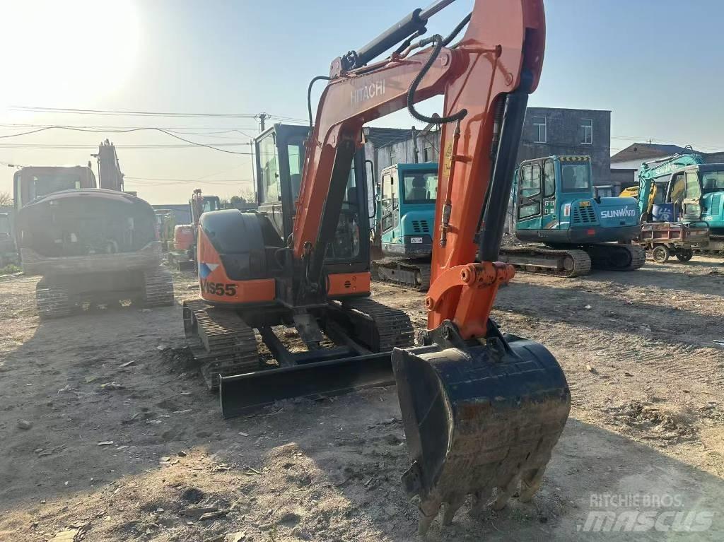 Hitachi ZX 55 UR Mini kotrók < 7t